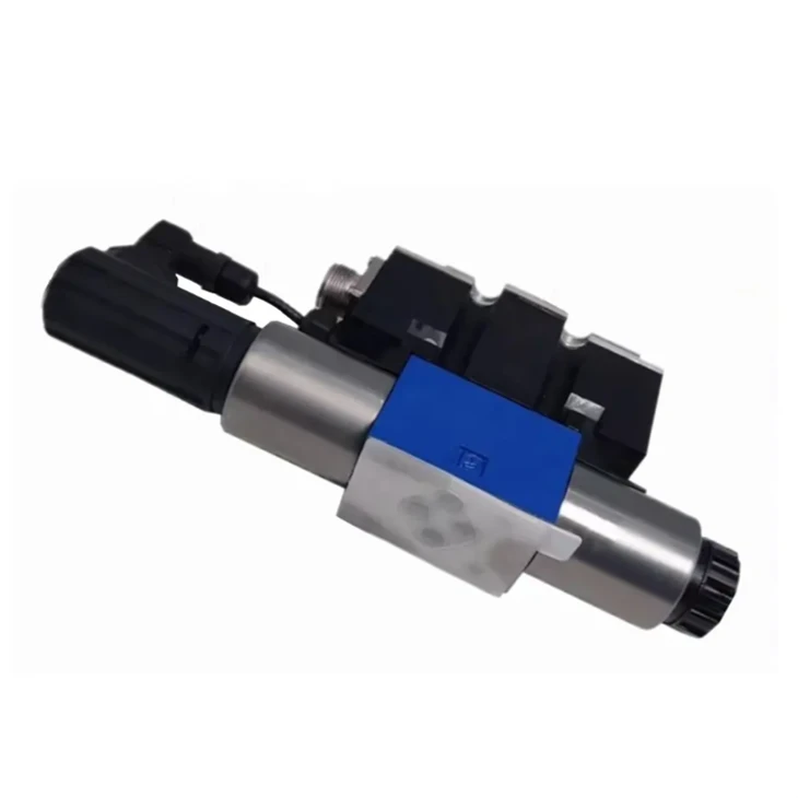Rexroth 4WREE Series Hydraulic Solenoid Valve 4WREE6W08-24/G24K31/F1V 4WREE10EA75-23/G24K31/A1V Directional Control Valve